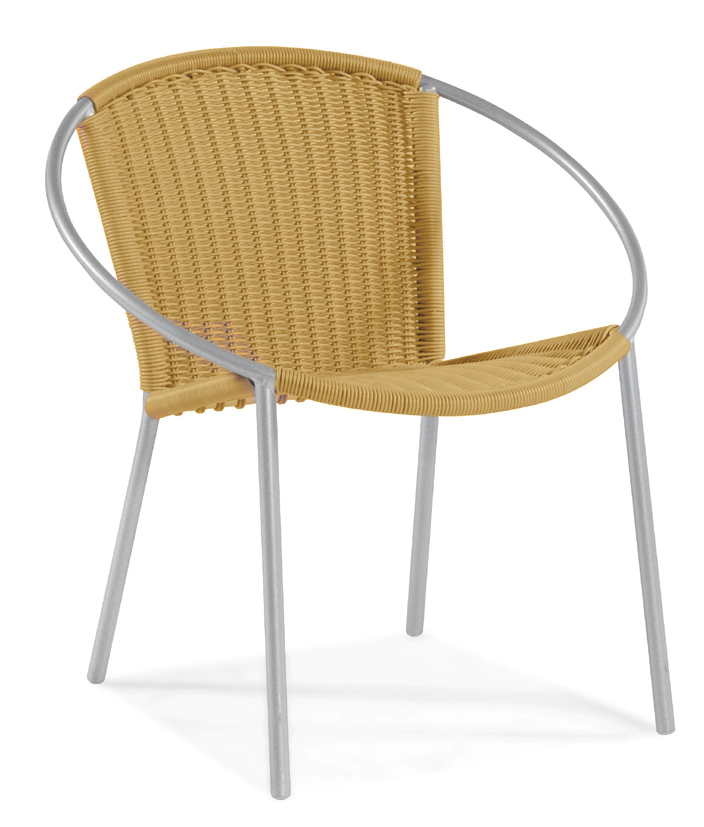 Cadeira Aluminio E Fibra Sintética My 012