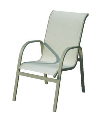 Cadeira Aluminio E Tela My 009