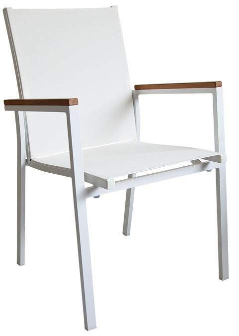 Cadeira Aluminio E Tela My 015